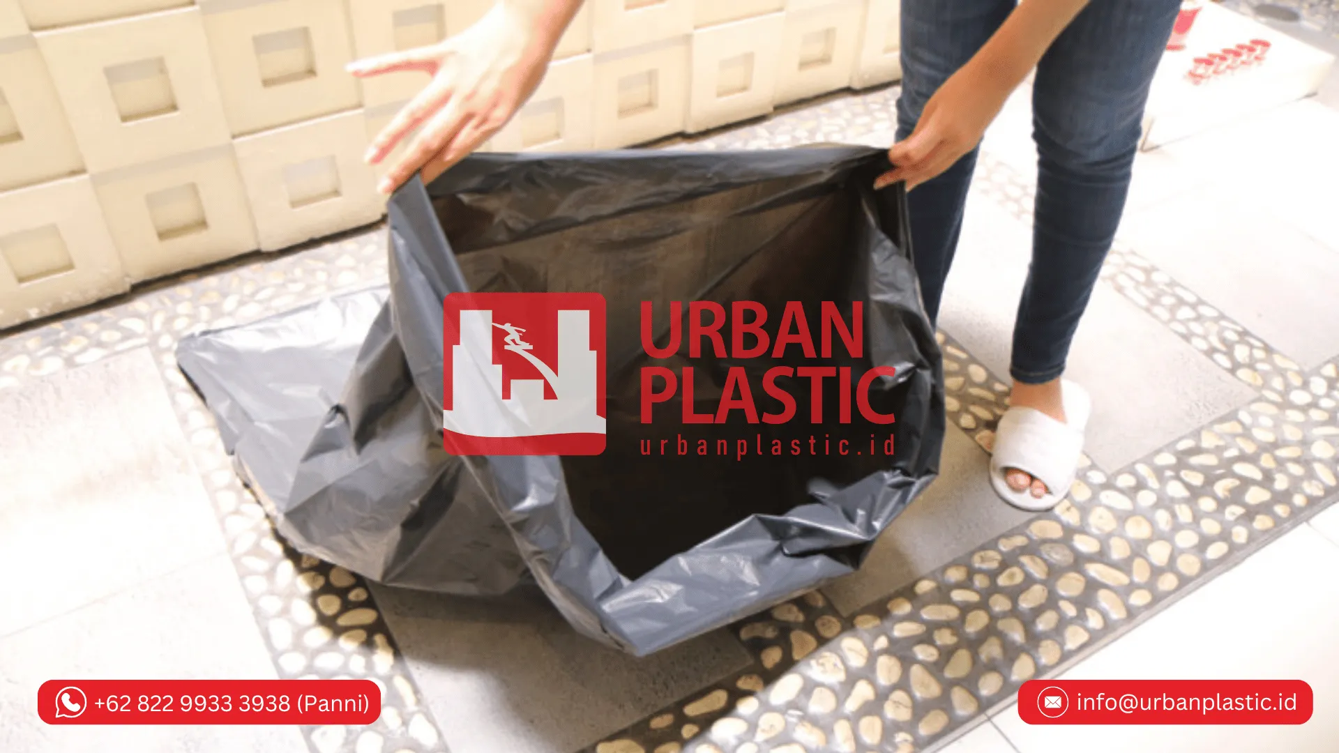 kantong sampah merk urban plastic